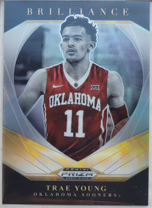 Trae Young - 2021-22 Panini Prizm Draft Picks Brilliance Prizms Silver #16