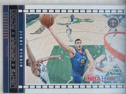 Nikola Jokic - 2021-22 Hoops Lights Camera Action #13