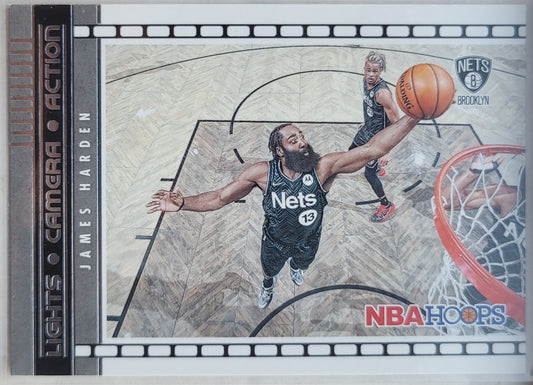 James Harden - 2021-22 Hoops Lights Camera Action #19