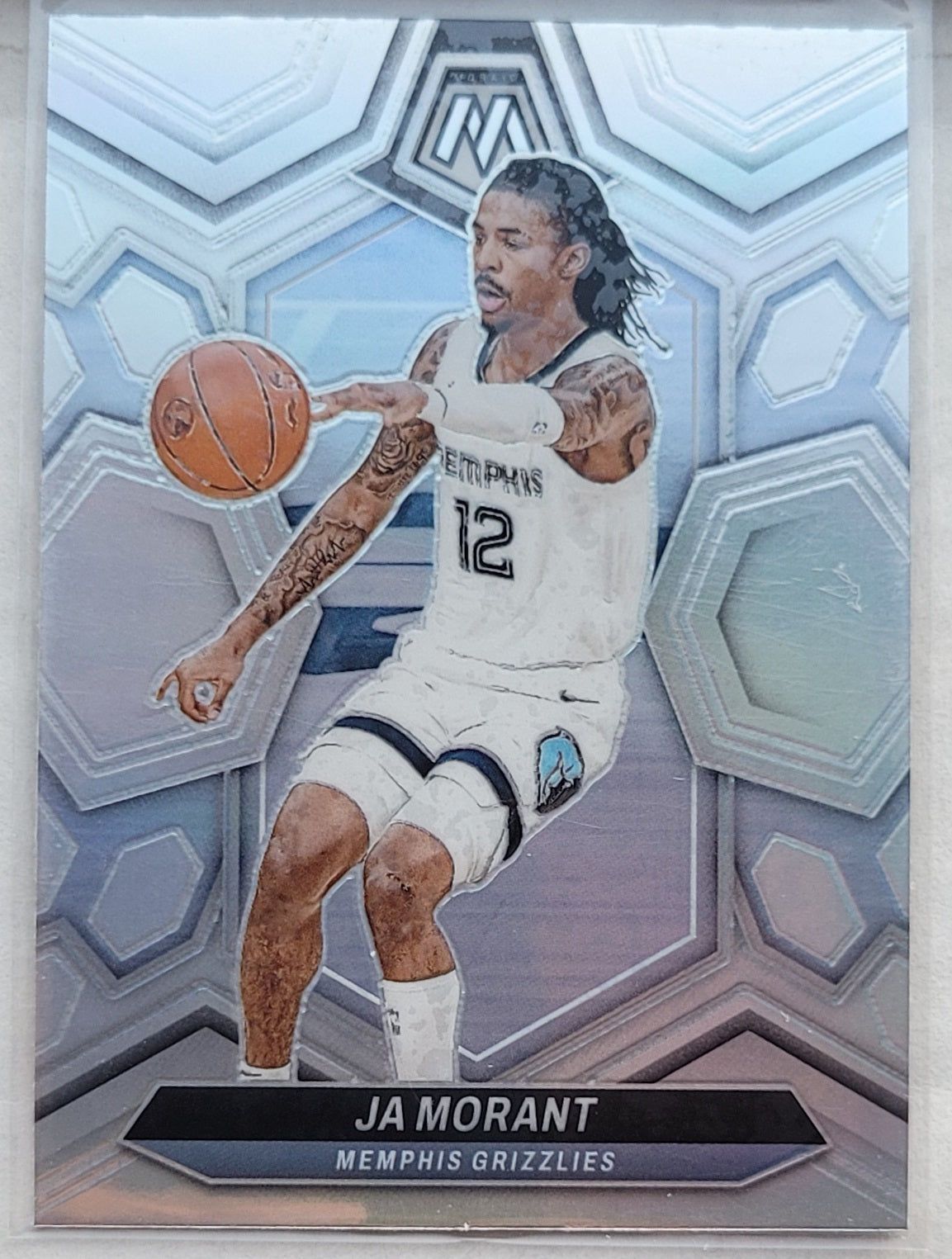 Ja Morant - 2023-24 Panini Mosaic Mosaic Silver #127