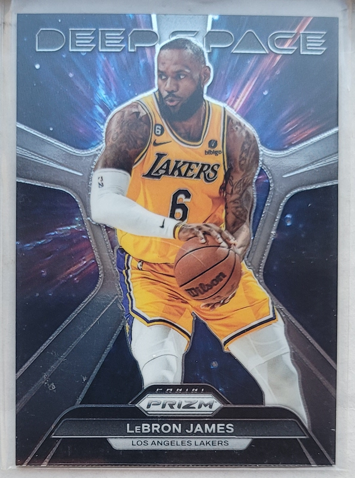 LeBron James - 2023-24 Panini Prizm Deep Space #7