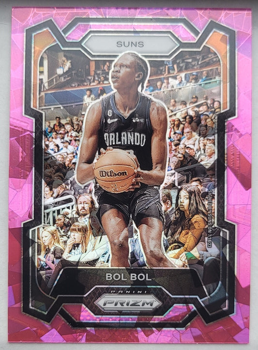 Bol Bol - 2023-24 Panini Prizm Prizms Pink Ice #255