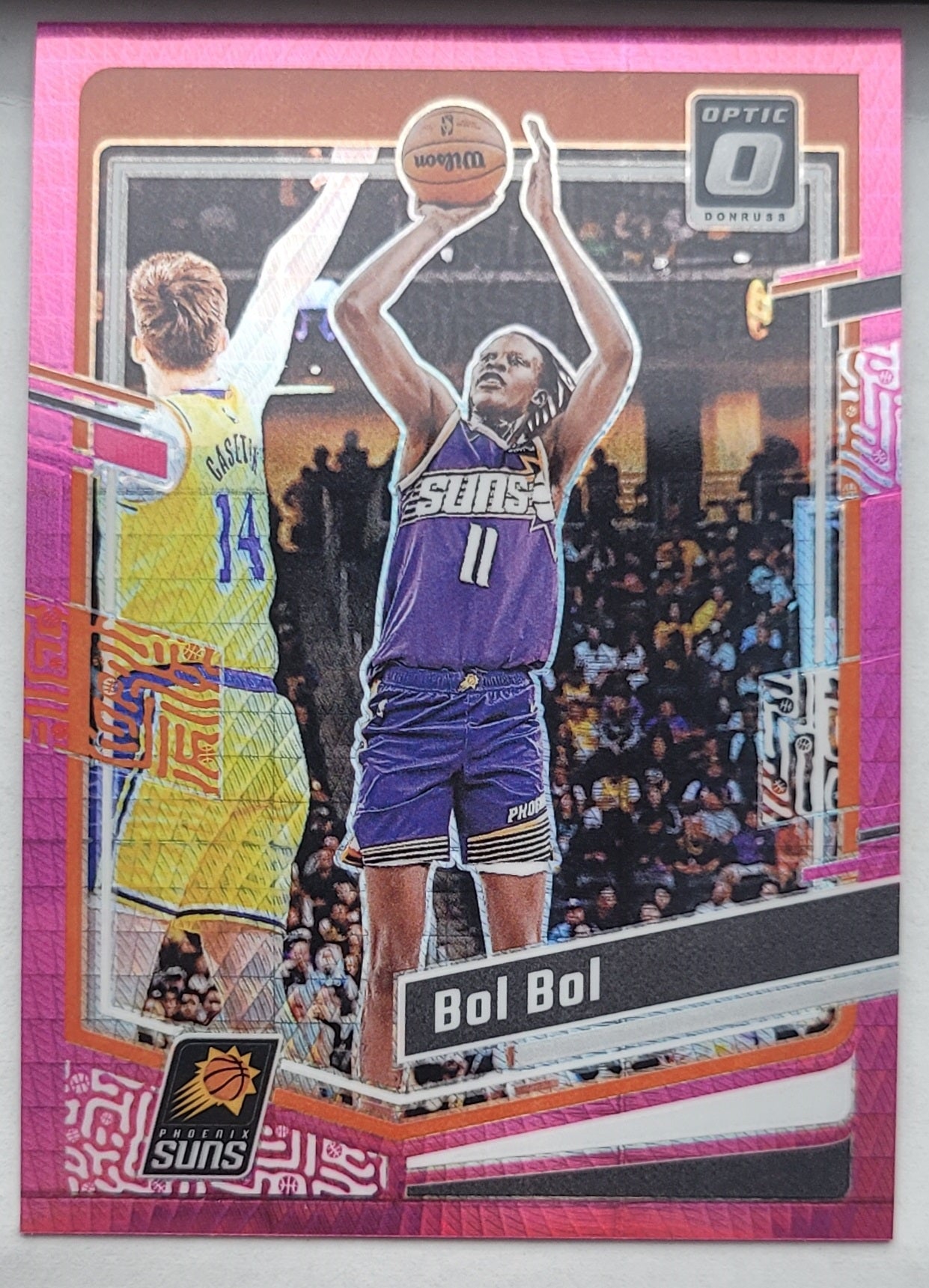 Bol Bol - 2023-24 Donruss Optic Hyper Pink #183