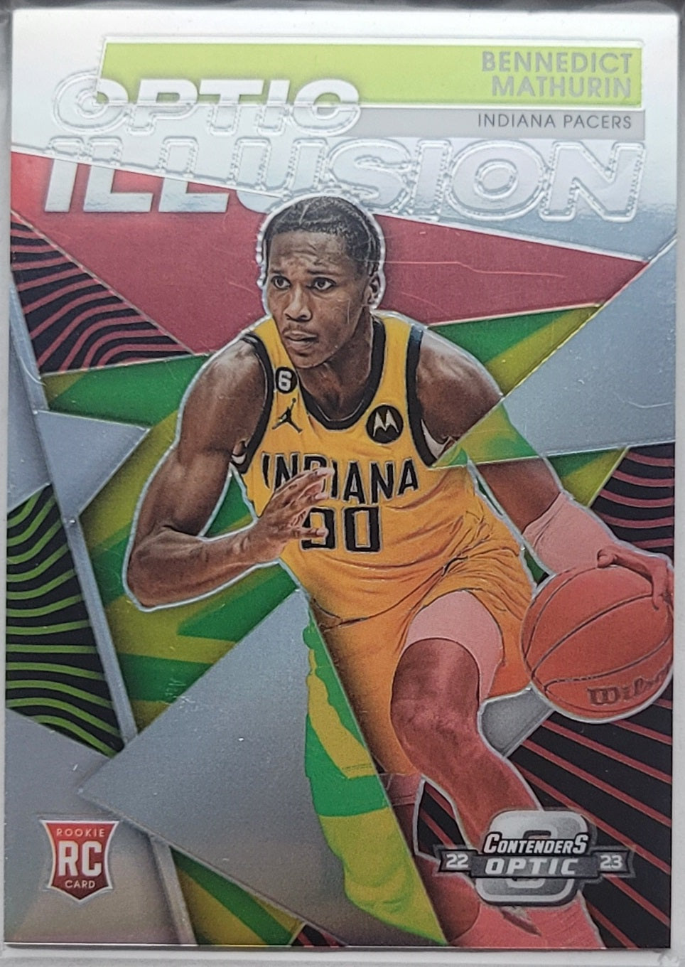 Bennedict Mathurin - 2022-23 Panini Contenders Optic Optic Illusion #15