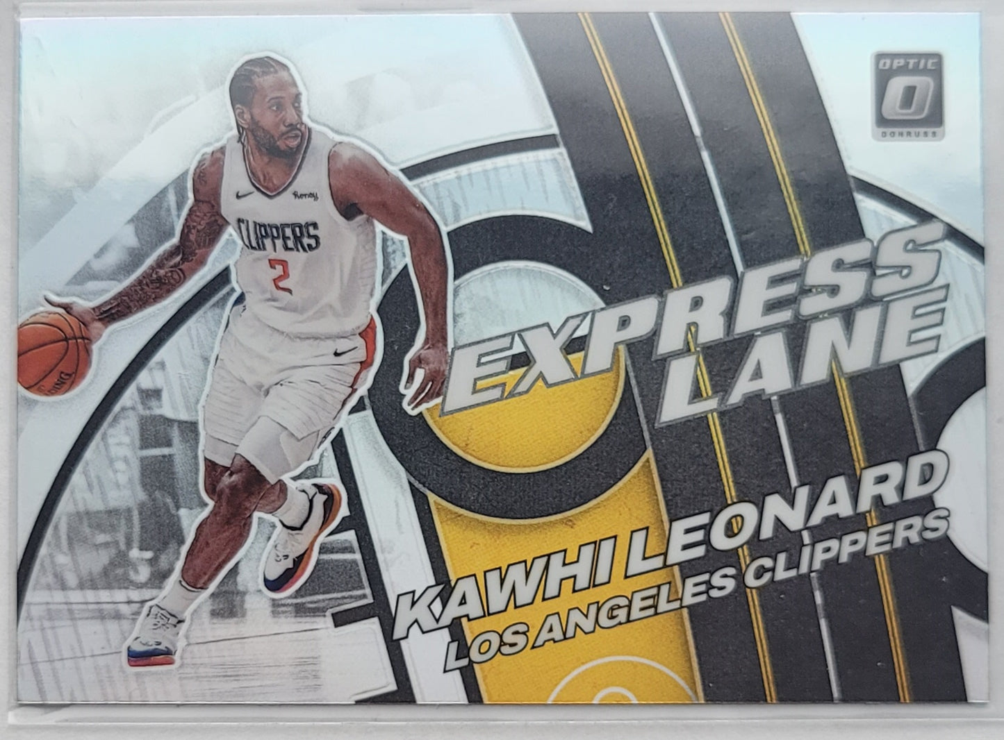 Kawhi Leonard - 2021-22 Donruss Optic Express Lane Holo #24