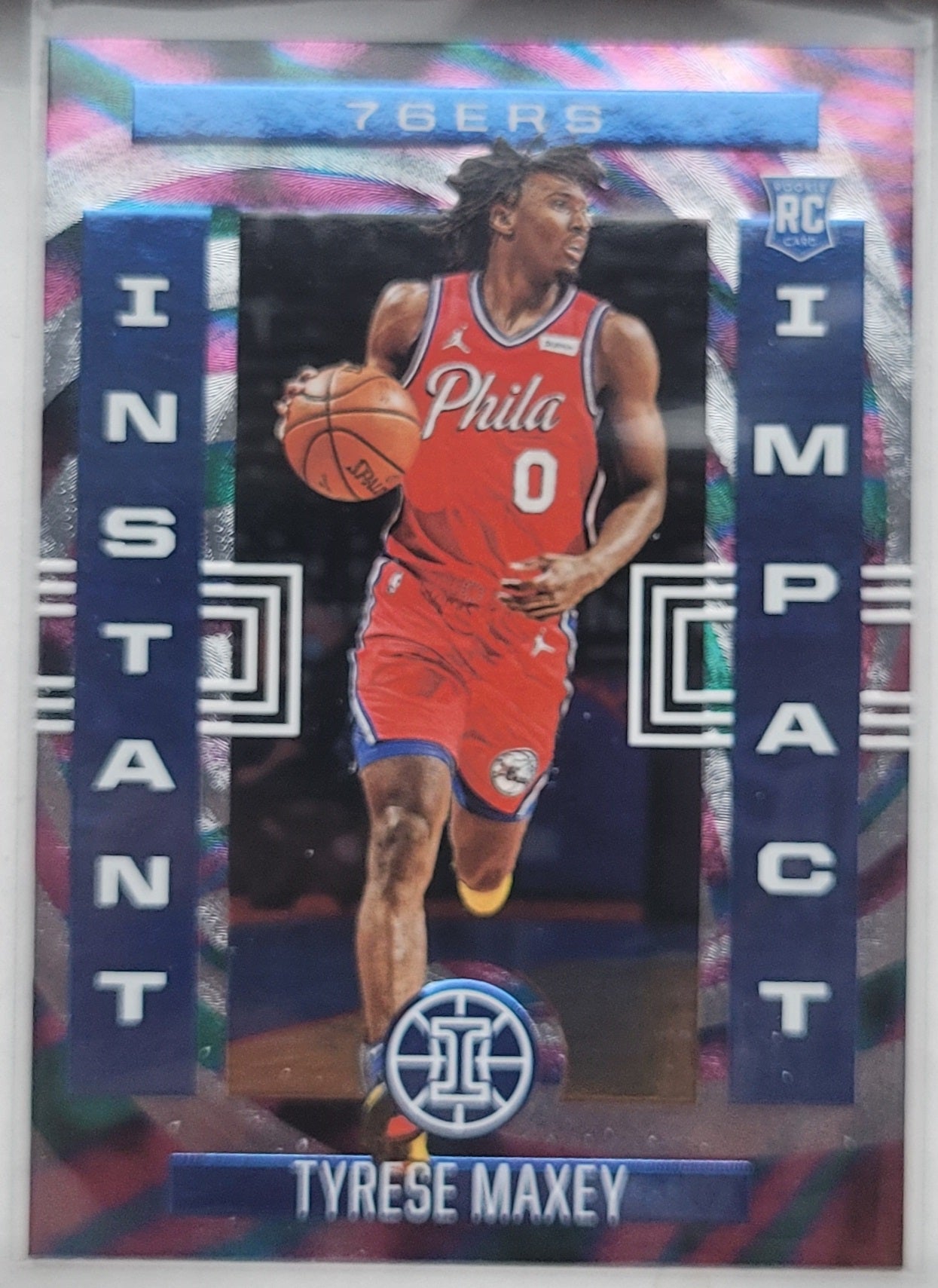 Tyrese Maxey - 2020-21 Panini Illusions Instant Impact #20