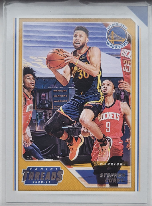 Stephen Curry - 2020-21 Panini Chronicles #79 Threads