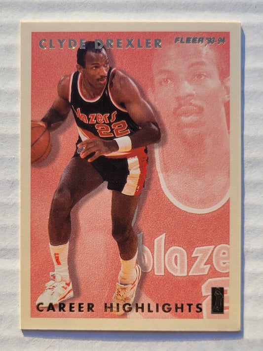 Clyde Drexler - 1993-94 Fleer Clyde Drexler #7