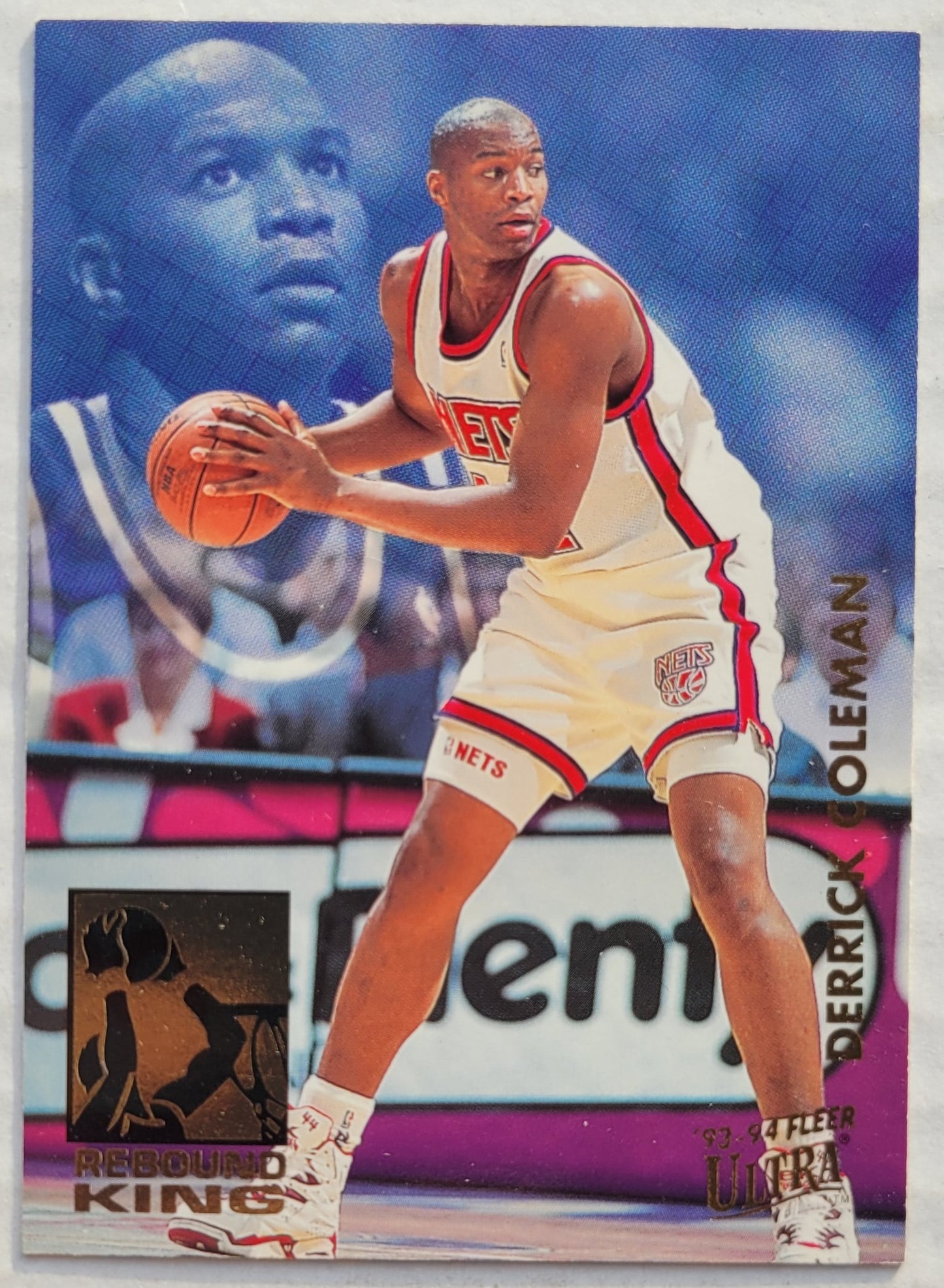 Derrick Coleman - 1993-94 Ultra Rebound Kings #2