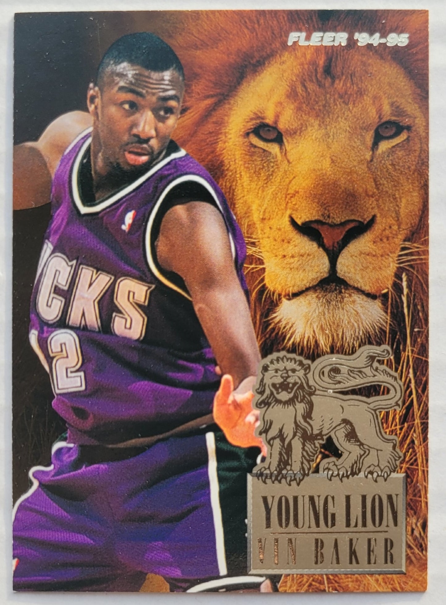 Vin Baker - 1994-95 Fleer Young Lions #1