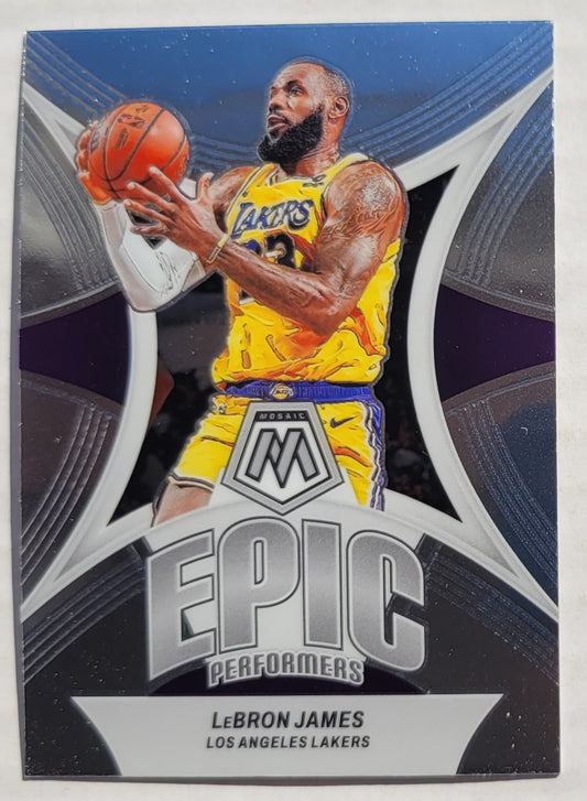 LeBron James - 2023-24 Panini Mosaic Epic Performers #2