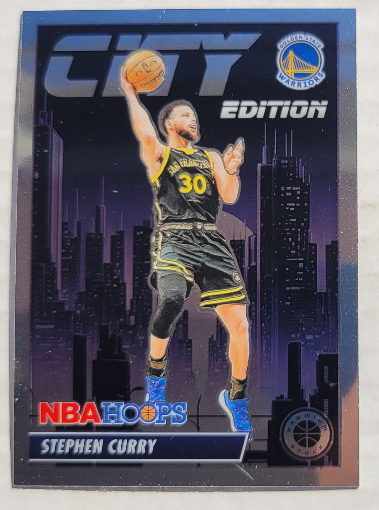 Stephen Curry - 2023-24 Hoops Premium Stock City Edition #30