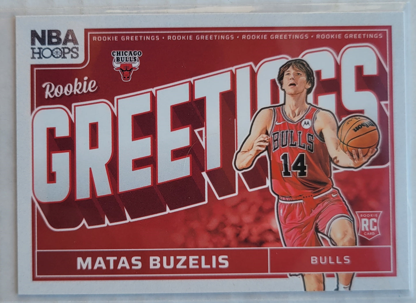 Matas Buzelis - 2024-25 Hoops Rookie Greetings #16