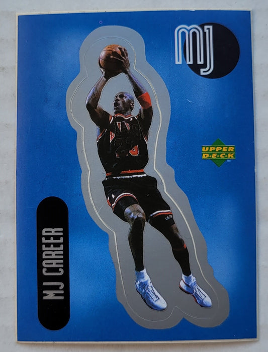 Michael Jordan - 1998 Upper Deck MJ Sticker Collection Stickers #25