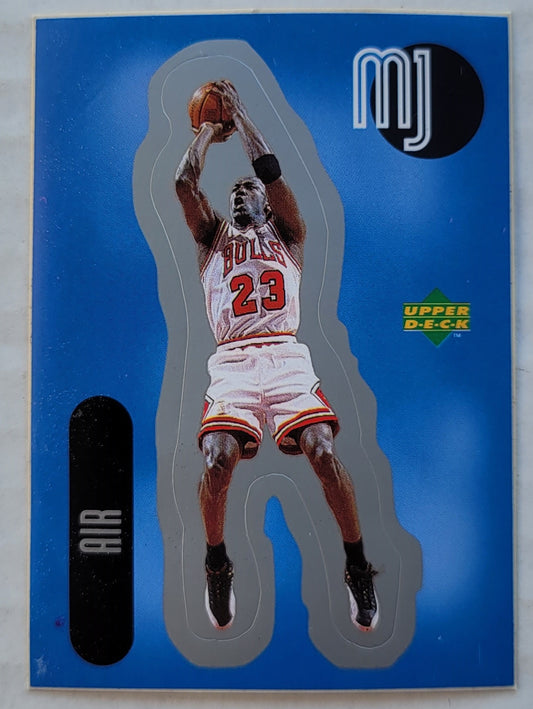 Michael Jordan - 1998 Upper Deck MJ Sticker Collection Stickers #36