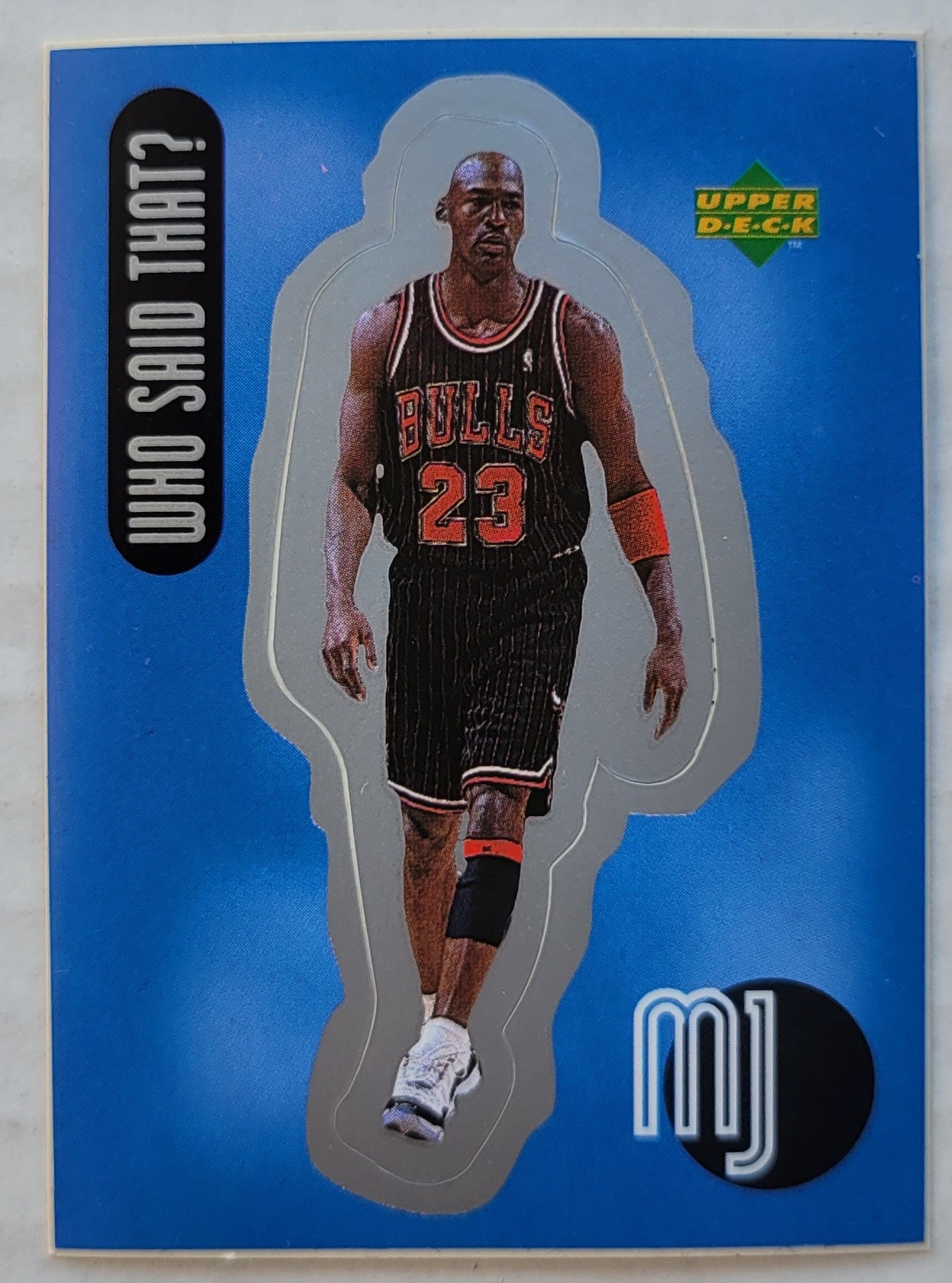 Michael Jordan - 1998 Upper Deck MJ Sticker Collection Stickers #32