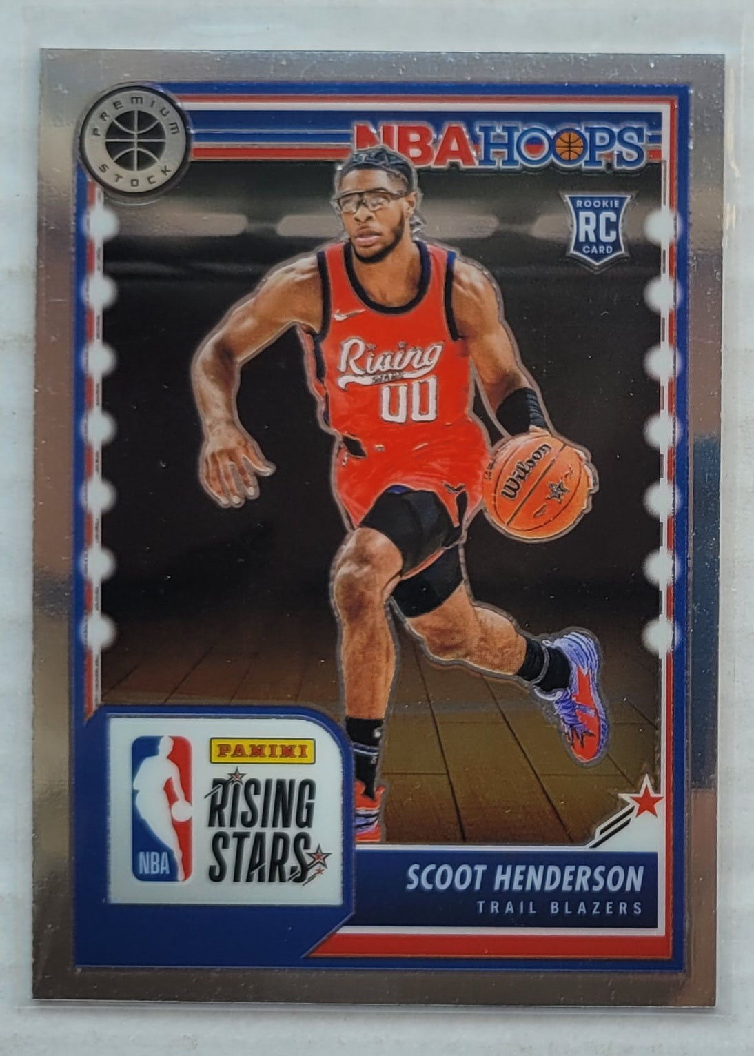 Scoot Henderson - 2023-24 Hoops Premium Stock #280 RC