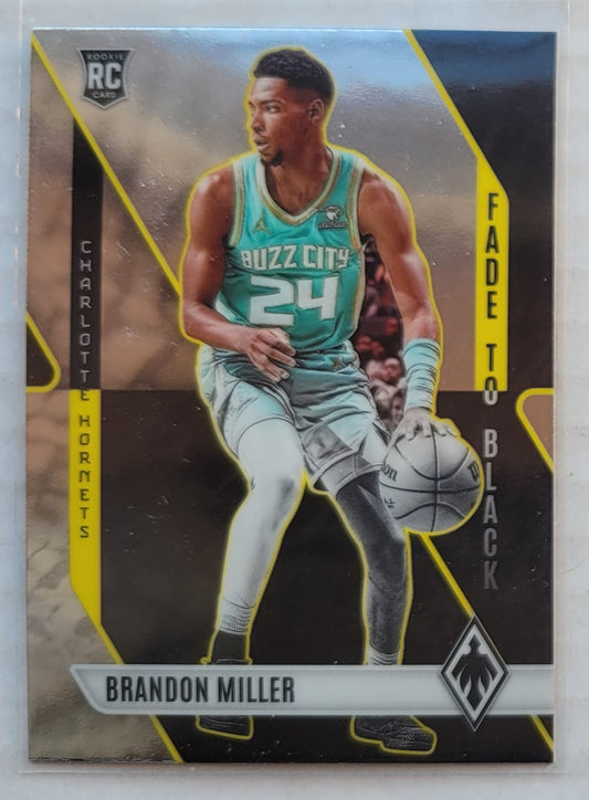 Brandon Miller - 2023-24 Panini Phoenix Fade To Black #8