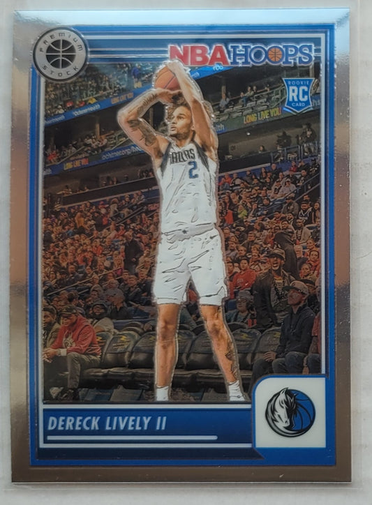 Dereck Lively II - 2023-24 Hoops Premium Stock #253 RC
