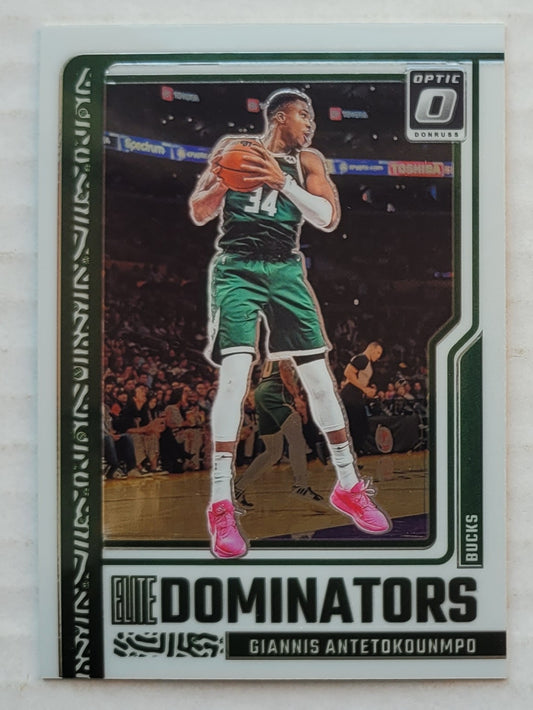 Giannis Antetokounmpo - 2023-24 Donruss Optic Elite Dominators #20