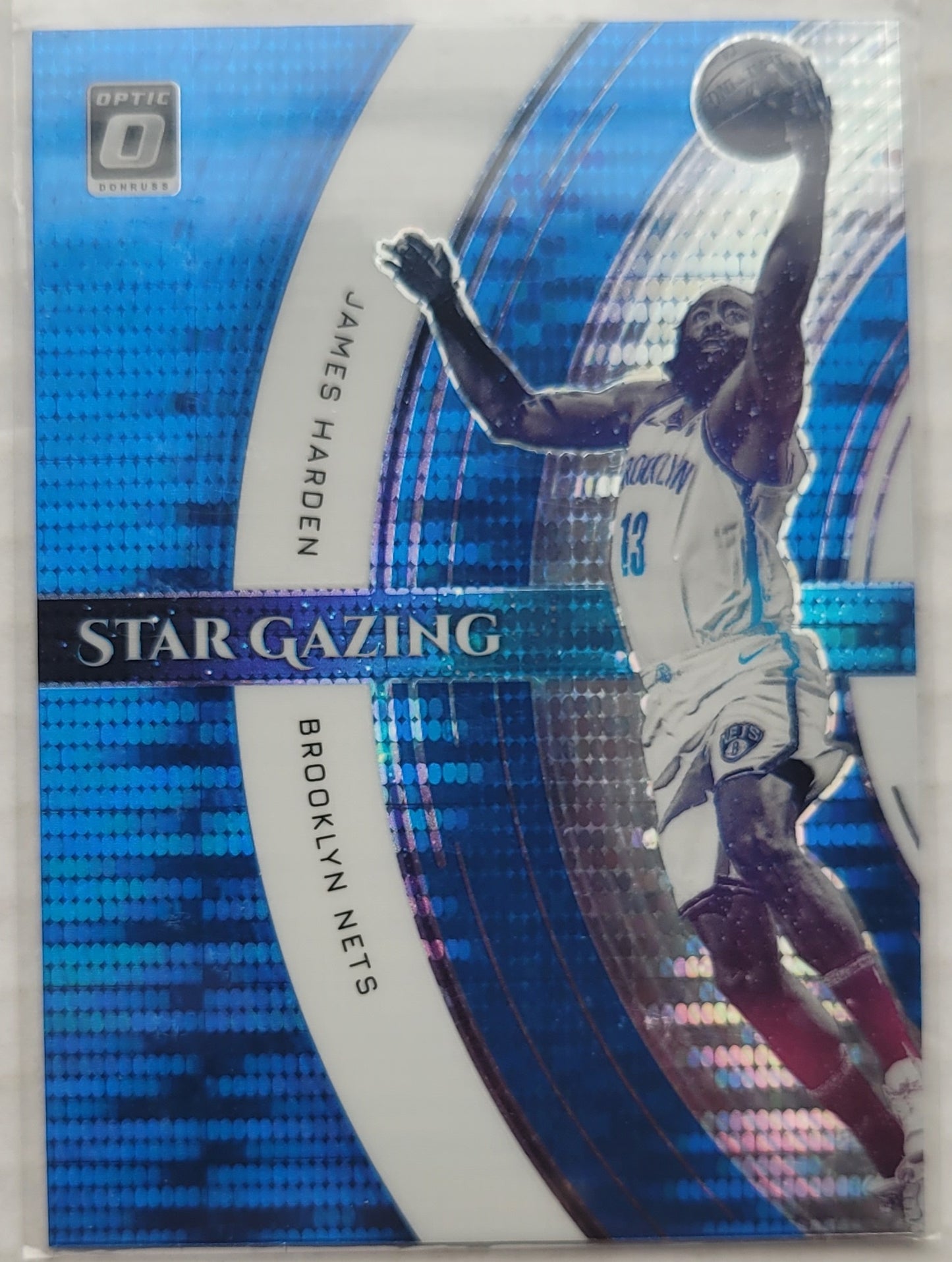 James Harden - 2021-22 Donruss Optic Star Gazing Blue Pulsar #15