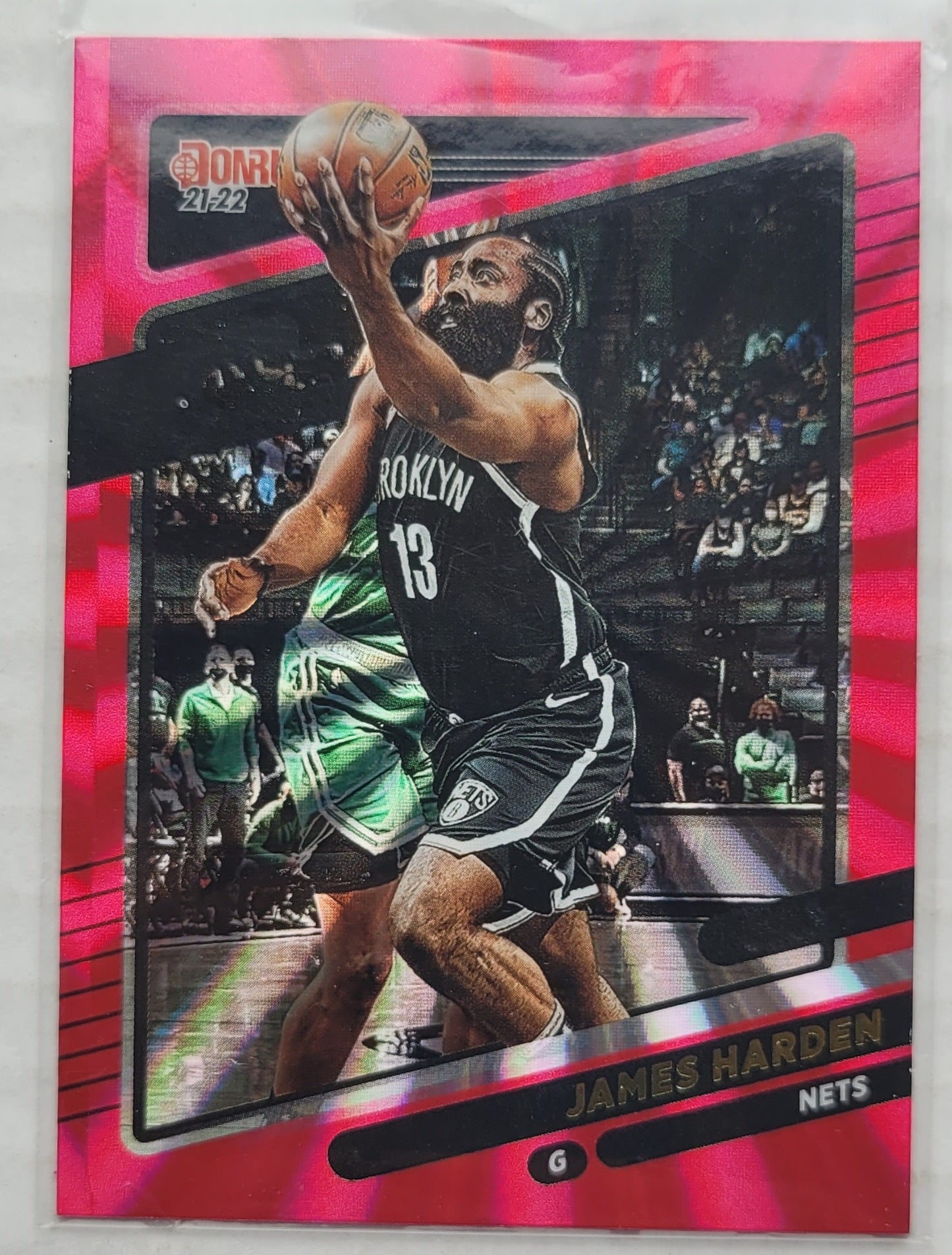 James Harden - 2021-22 Donruss Holo Pink Laser #64
