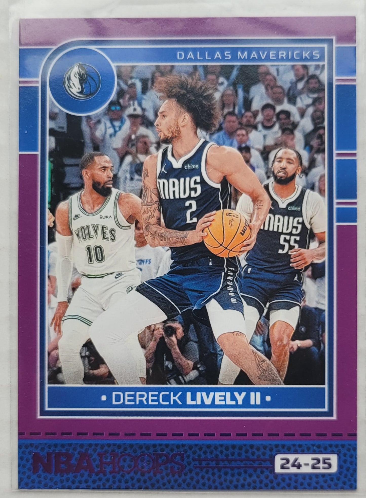 Dereck Lively II - 2024-25 Hoops Purple #228