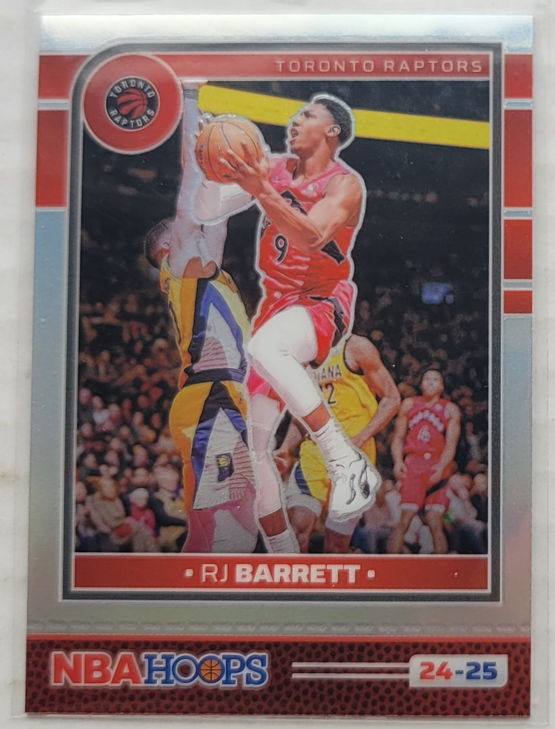 RJ Barrett - 2024-25 Hoops Premium Prizms Silver #62