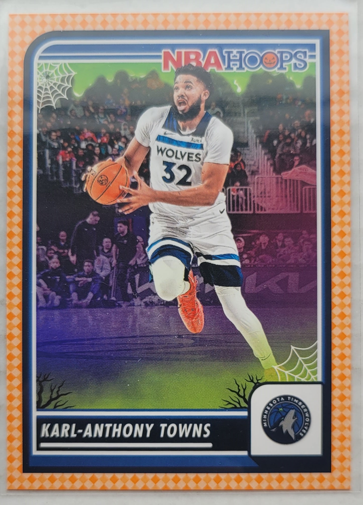 Karl-Anthony Towns - 2023-24 Hoops Haunted Hoops Orange #275