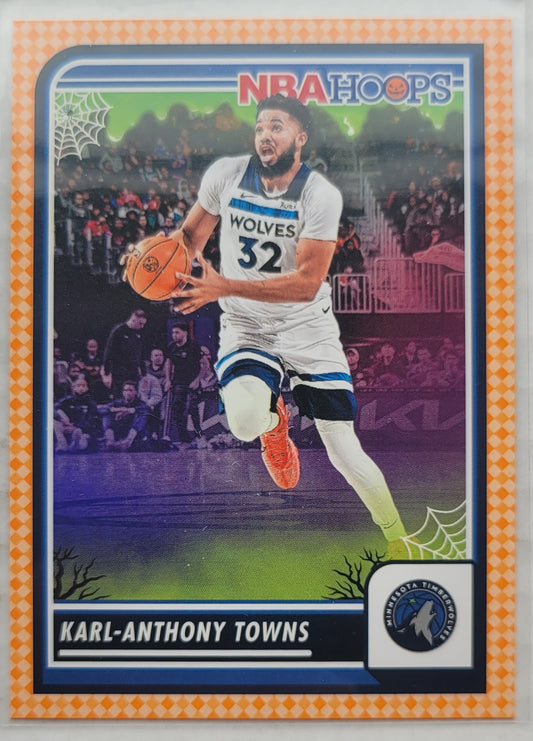 Karl-Anthony Towns - 2023-24 Hoops Haunted Hoops Orange #275