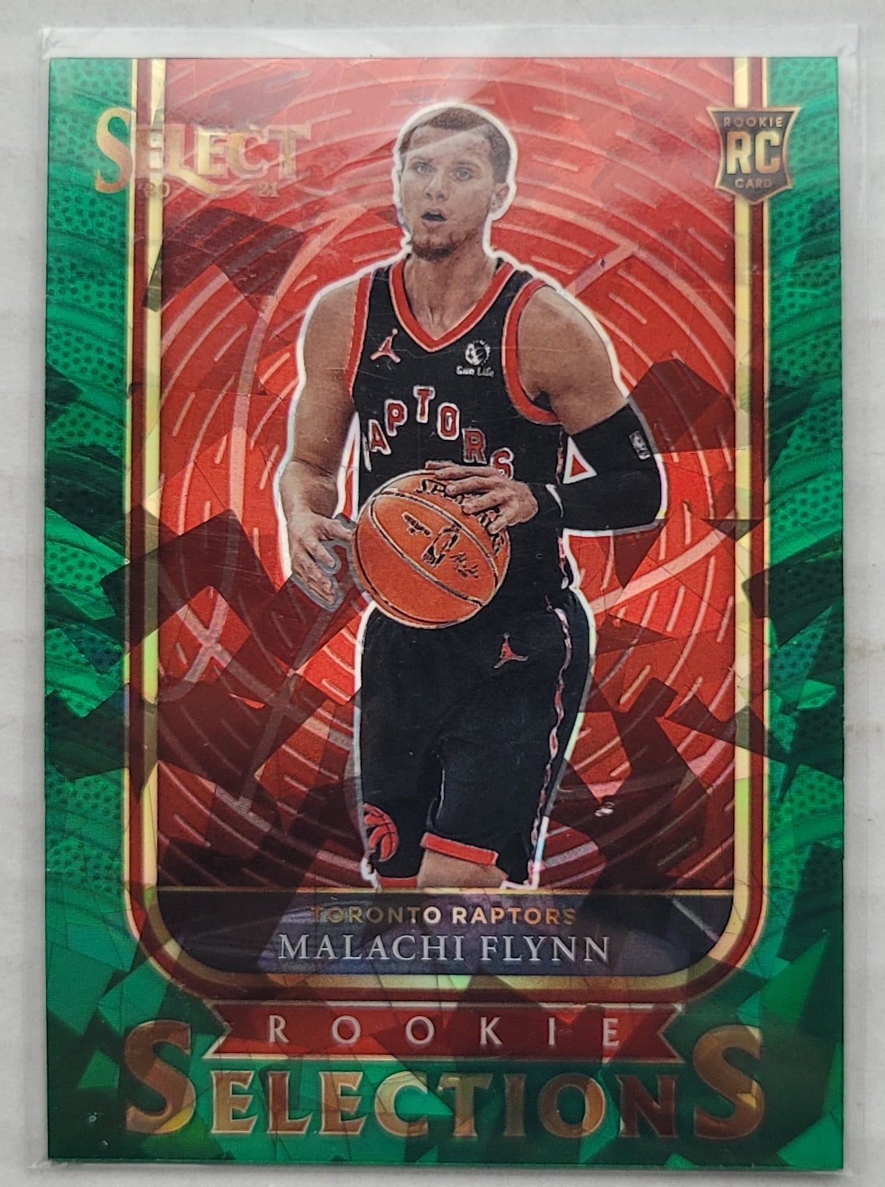 Malachi Flynn - 2020-21 Select Rookie Selections Prizms Green #24