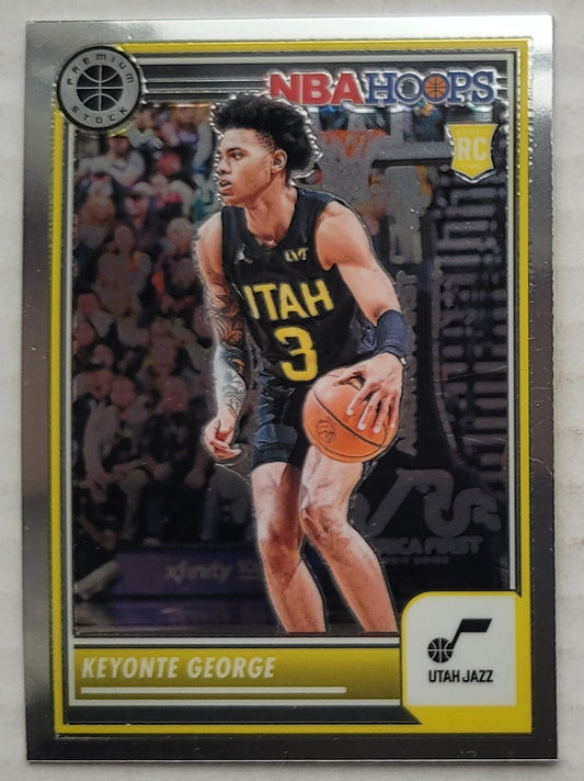 Keyonte George - 2023-24 Hoops Premium Stock #98 RC
