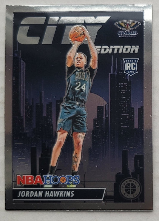Jordan Hawkins - 2023-24 Hoops Premium Stock City Edition #7