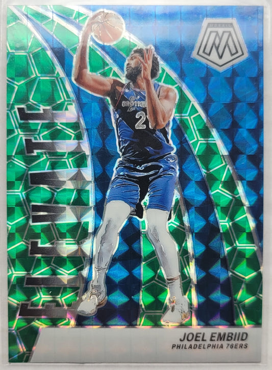 Joel Embiid - 2023-24 Panini Mosaic Elevate Mosaic Green #4