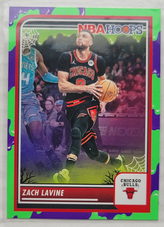 Zach LaVine - 2023-24 Hoops Haunted Hoops Slime #195