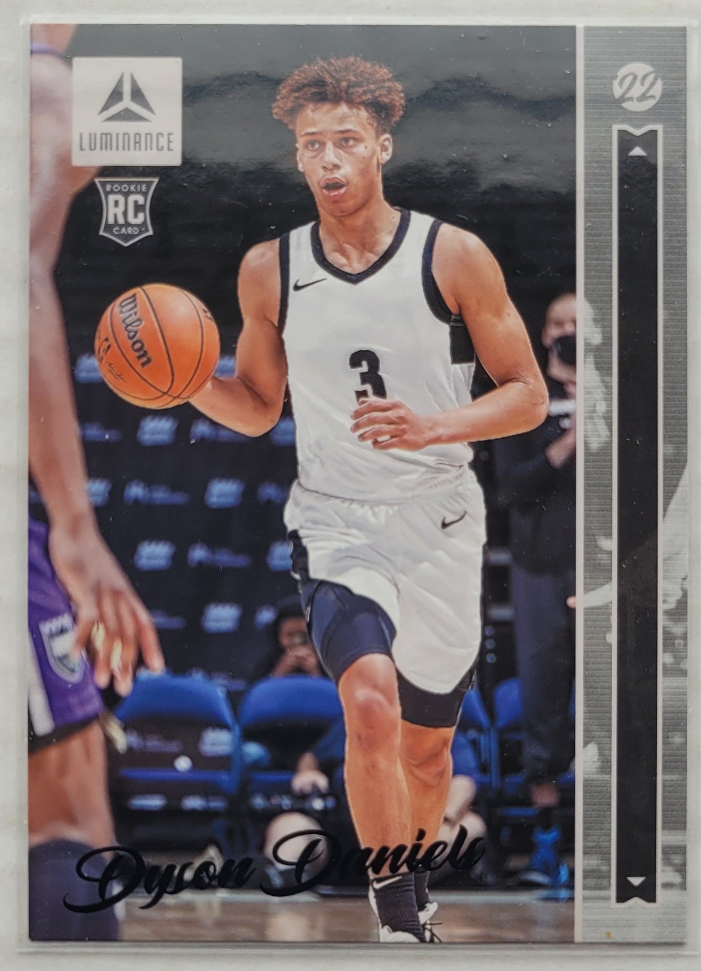 Dyson Daniels - 2022-23 Panini Chronicles Draft Picks Luminance Black #32 RC