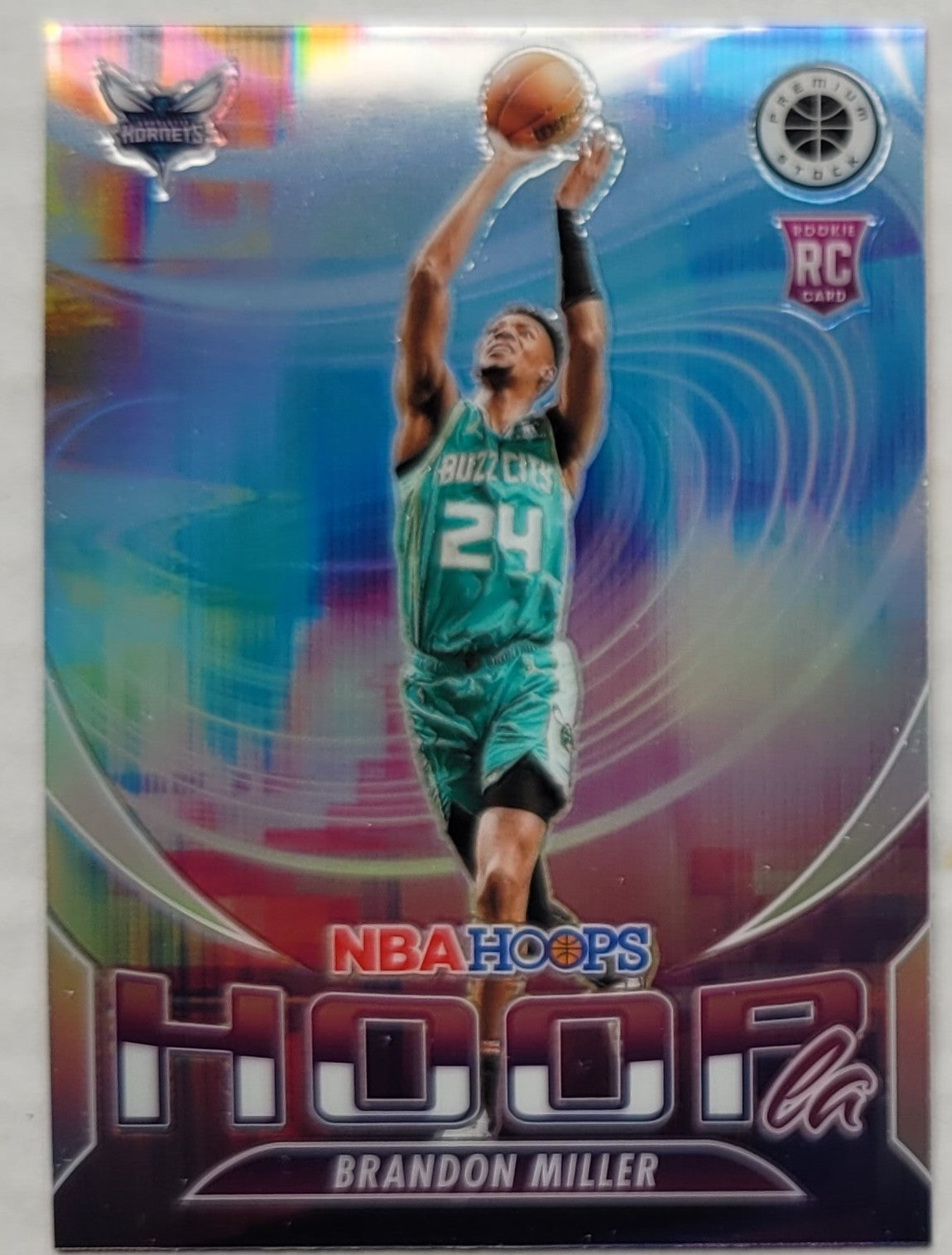 Brandon Miller - 2023-24 Hoops Premium Stock Hoopla Silver Prizm #3