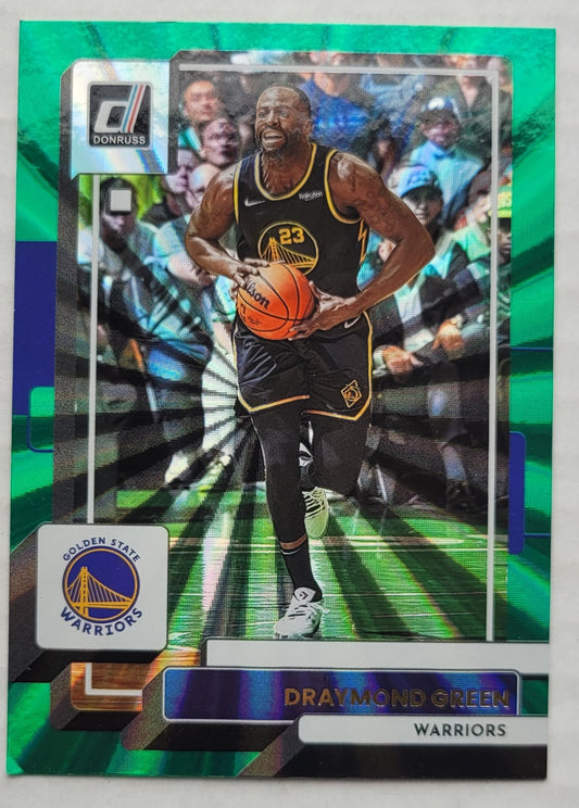 Draymond Green - 2022-23 Donruss Holo Green Laser #118