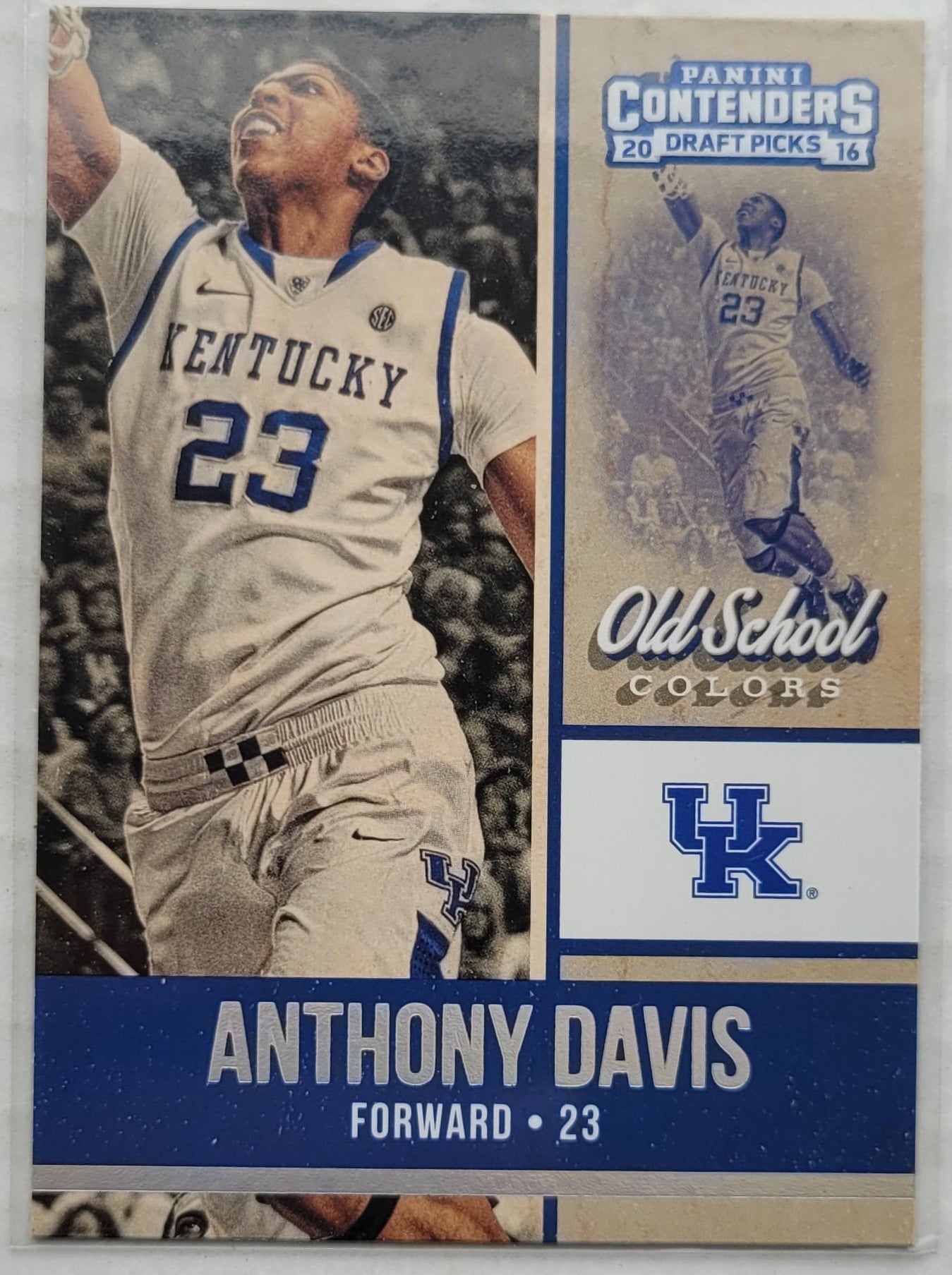 Anthony Davis - 2016-17 Panini Contenders Draft Picks Old School Colors #2