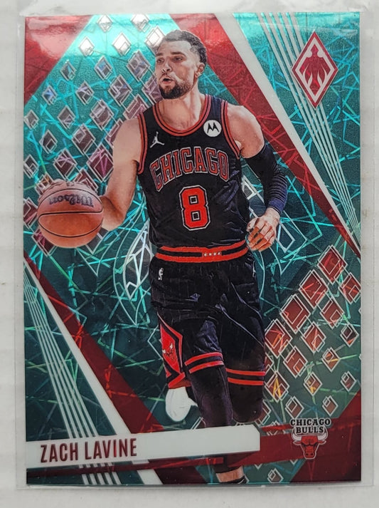 Zach LaVine - 2023-24 Panini Phoenix Teal Lazer #84