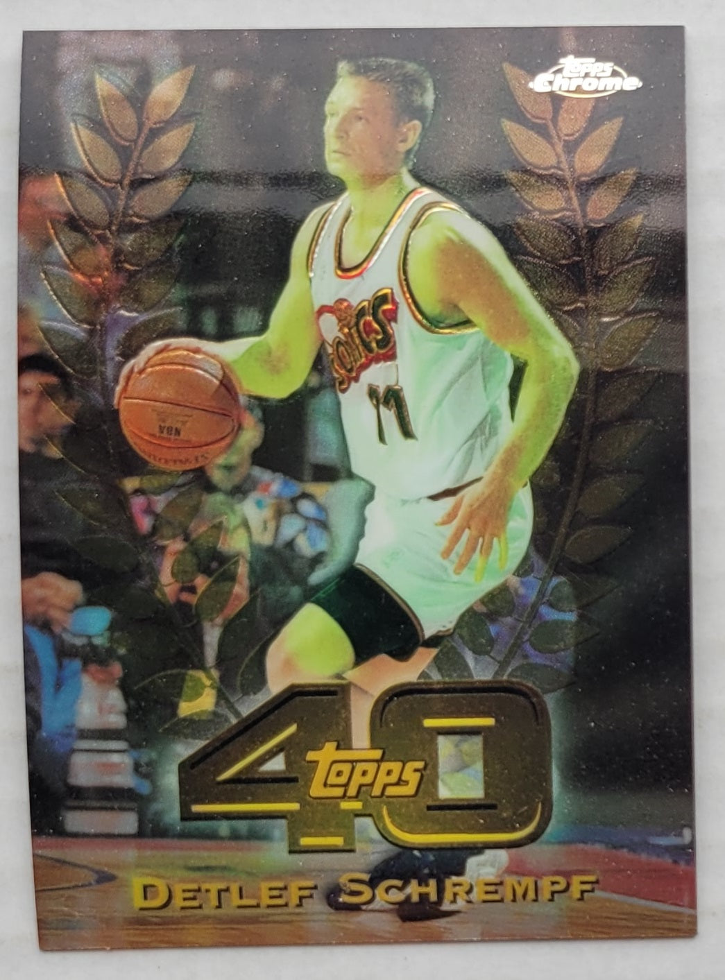 Detlef Schrempf - 1997-98 Topps Chrome Topps 40 #T10