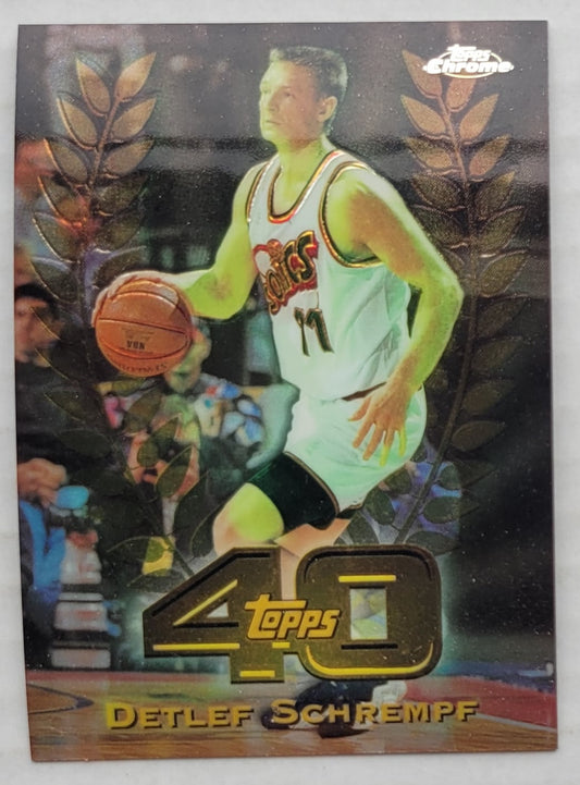 Detlef Schrempf - 1997-98 Topps Chrome Topps 40 #T10