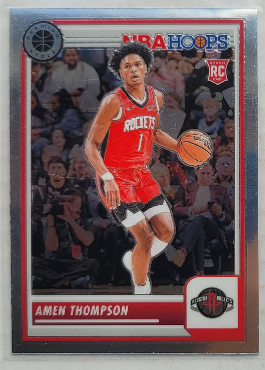 Amen Thompson - 2023-24 Hoops Premium Stock #86 RC