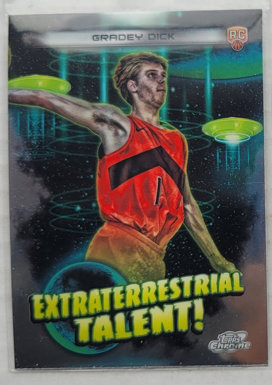 Gradey Dick - 2023-24 Topps Cosmic Chrome Extraterrestrial Talent #ET23