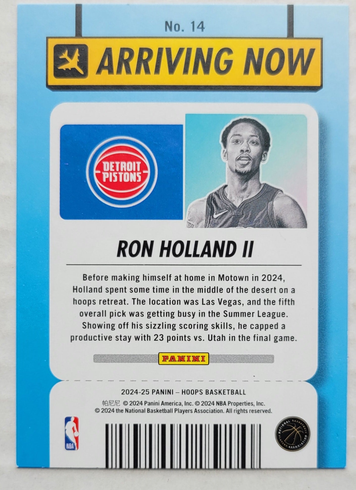 Ron Holland II - 2024-25 Hoops Arriving Now #14