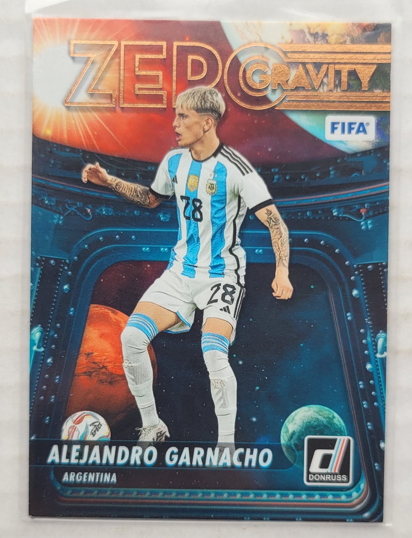 Alejandro Garnacho - 2023-24 Donruss Zero Gravity #9