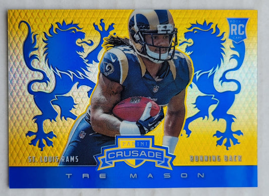 Tre Mason - 2014 Rookies and Stars Rookie Crusade Blue #38
