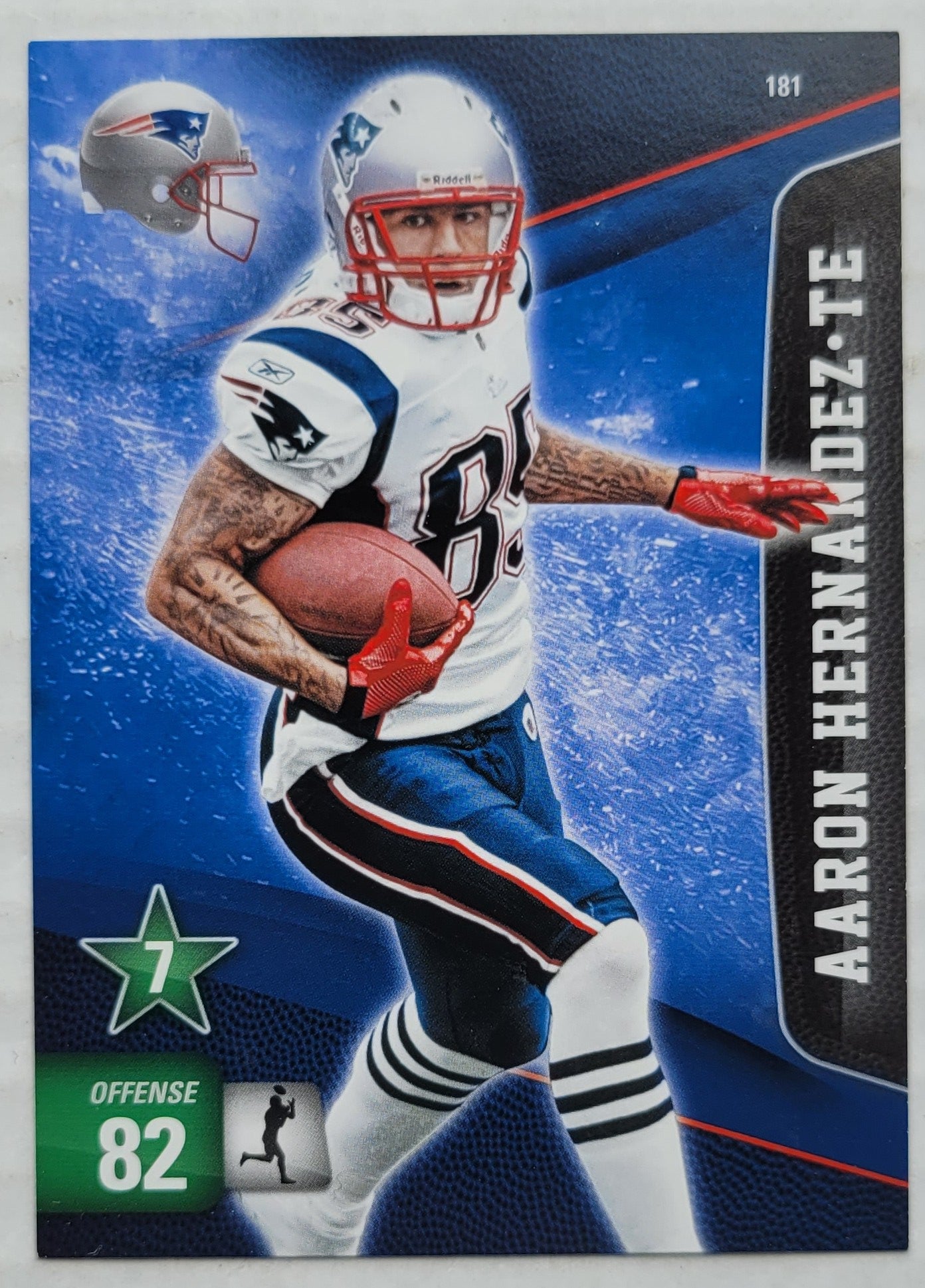 Aaron Hernandez - 2011 Adrenalyn XL #181