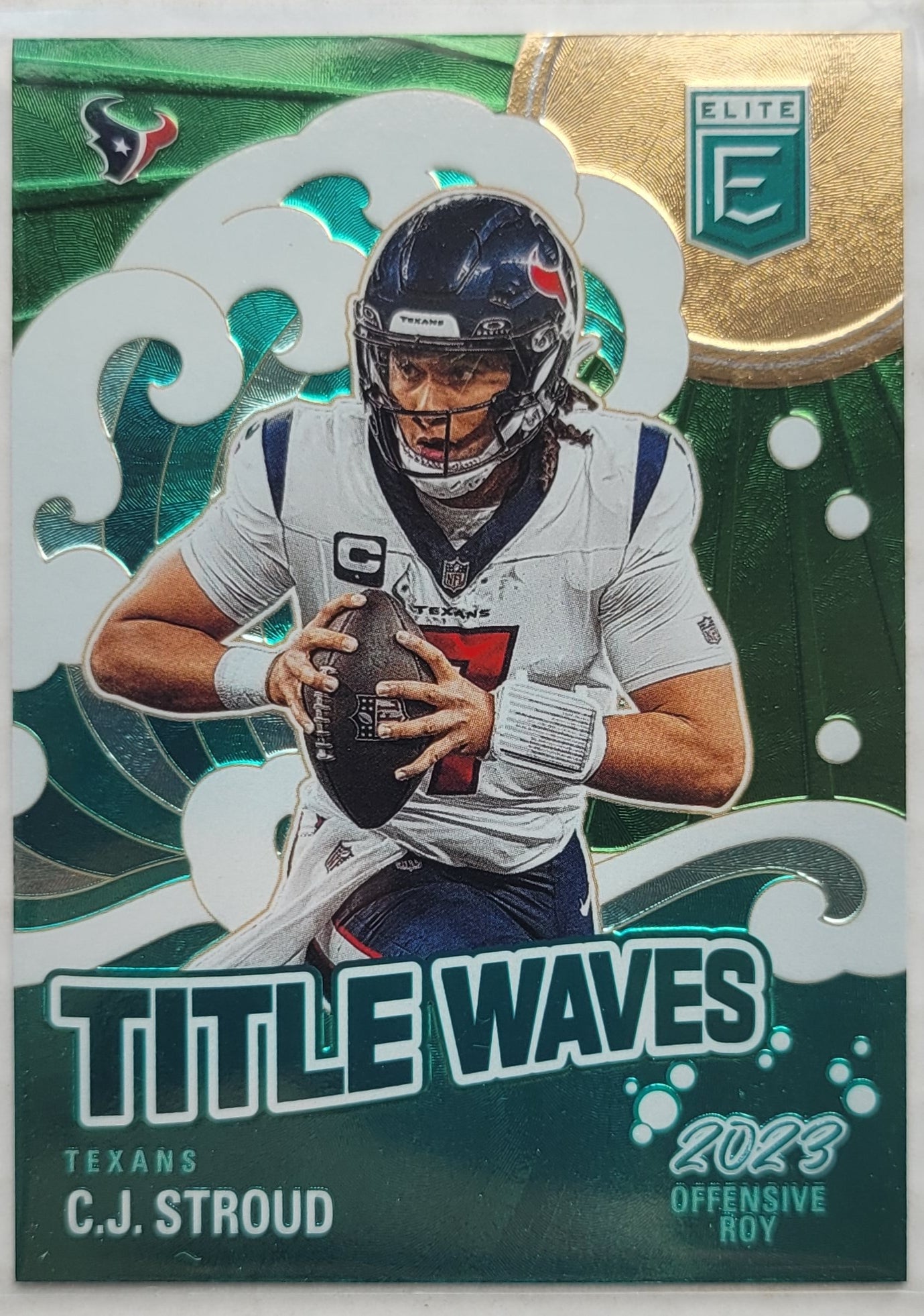 CJ Stroud - 2024 Elite Title Waves Green #5
