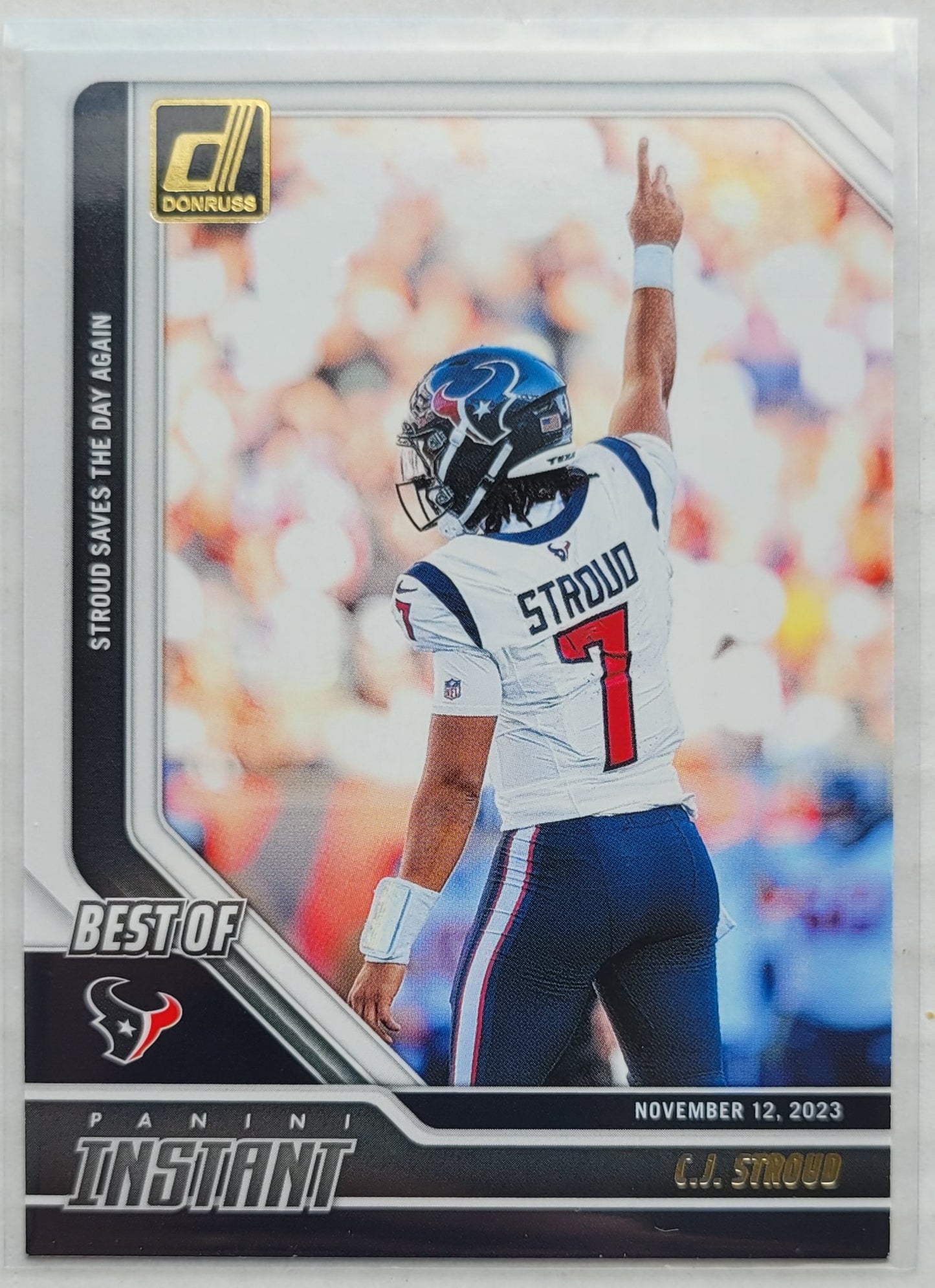 CJ Stroud - 2024 Donruss Best of Instant #1